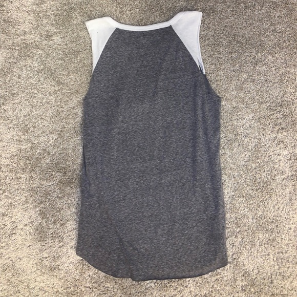 DC Comics Batman Gray & White tank top size S - Picture 7 of 8